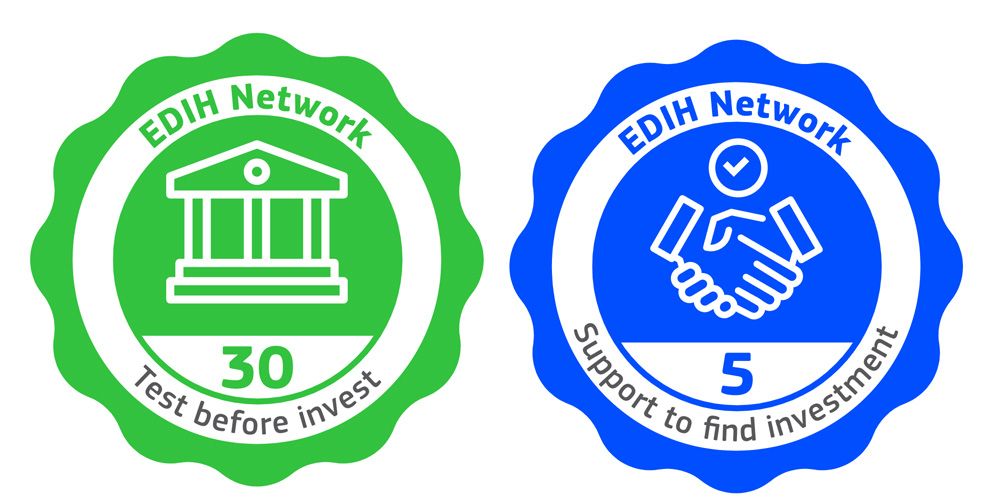 CLOTEX-HUB ОТРИМАВ ДВІ ВІДЗНАКИ EDIH NETWORK: SUPPORT TO FIND INVESTMENT ТА TEST BEFORE INVEST