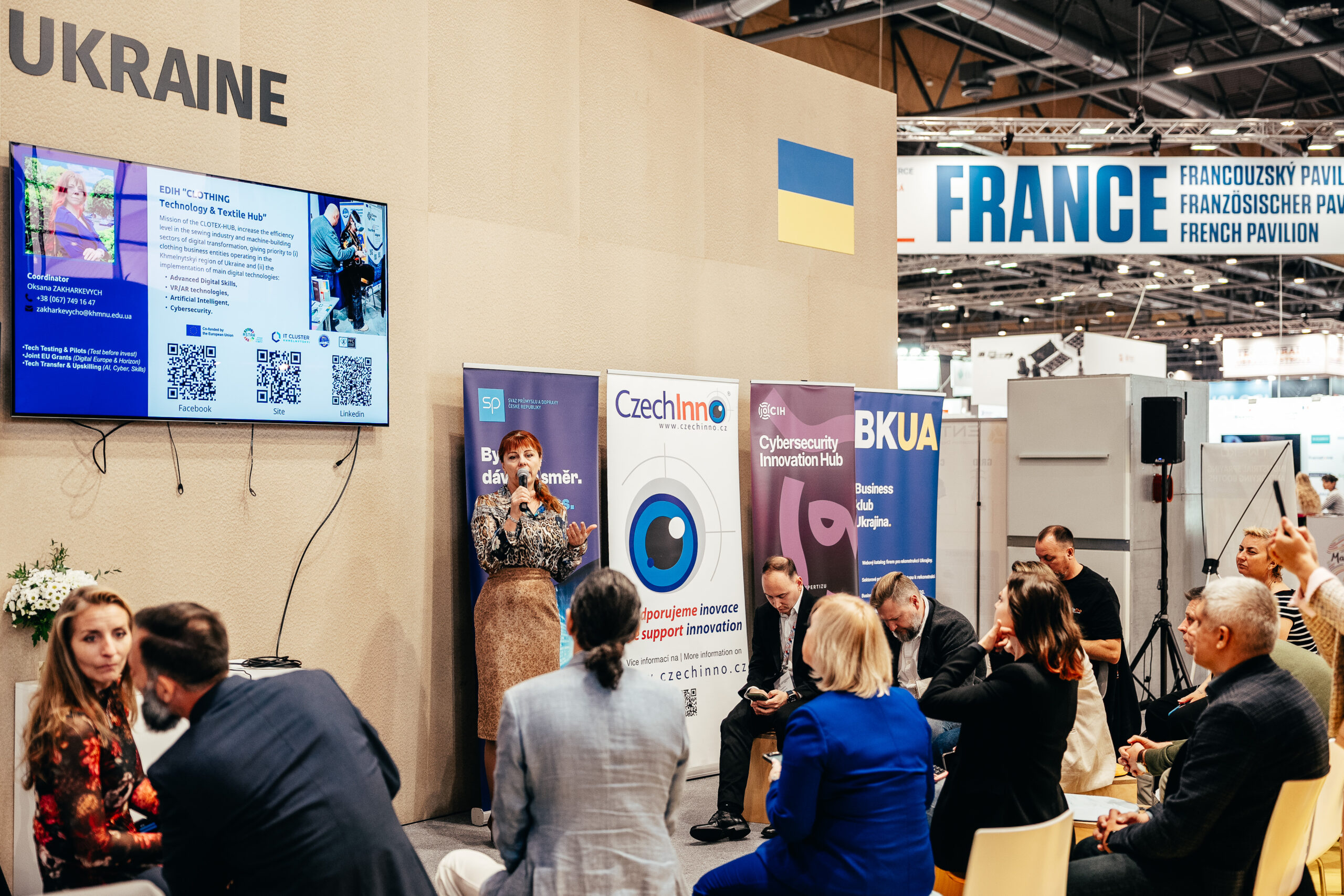 CLOTEX-HUB РОЗШИРЮЄ МІЖНАРОДНЕ ПАРТНЕРСТВО ПІД ЧАС INDUSTRIAL FAIR BRNO 2026